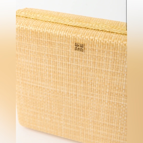 Toteme Raffia Box Clutch - Picture 2 of 10